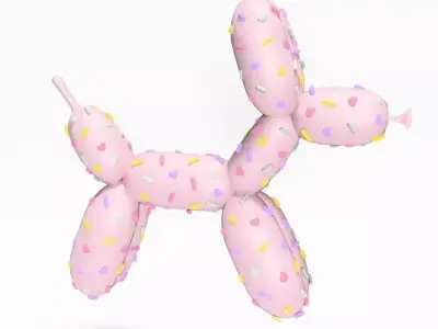 Candy Balloon Dog toy 3D print model
