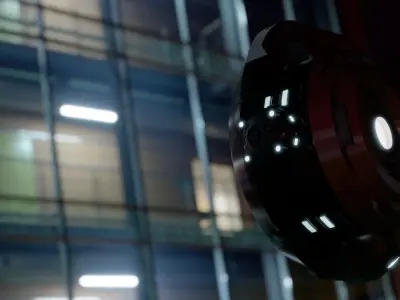 Sentinel Drone Project Free 3D model