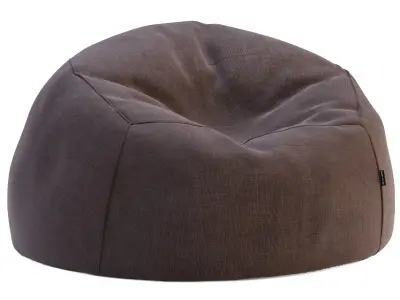 Velvet Bean Bag 3D model