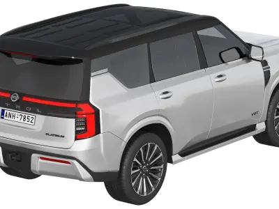 Nissan Patrol 2025 3D model