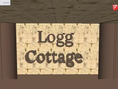 Logg Cottage 3D model