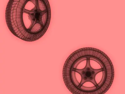 Goodyear Eagle F1 Asymmetric 3D model