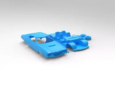 gran torino sport 72 rc 3D print model