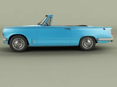 Triumph Herald 13 60 Convertible 3D model