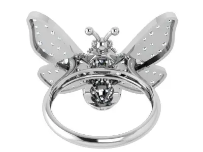 Butterfly Ring 4090 3D print model