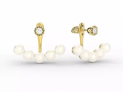 Earrings - 7 - 3D print model