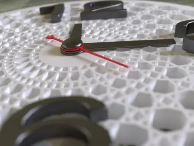 Modern Wall Clocks Free 3D model