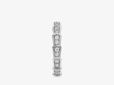 BULGARI - SERPENTI VIPER - RING - FULL DIAMOND PAVING 3D print model