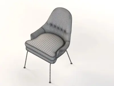 Carthay Chair By Lawson Fenning 3D model