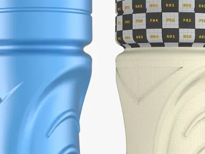 Powerade Bottle 1500 ml 3D model