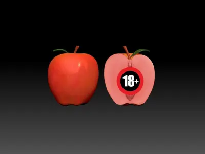 Tasty Apple 3D print model