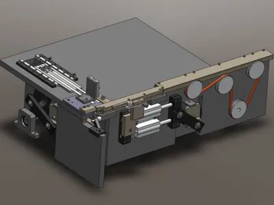 Connector pin machine 3D model