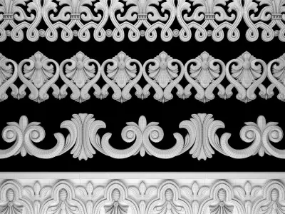 Path Ornament Pack 16 3D model