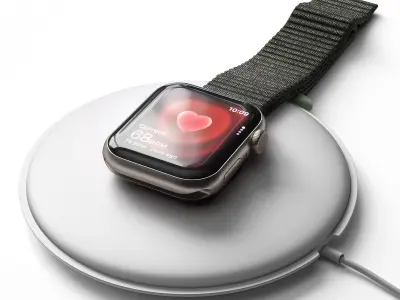 Apple Watch Series 9 Cypress Sport Loop 3D model