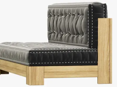 RH Teen Callum Loveseat 3D model