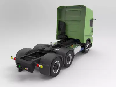 Tractor model 3D model