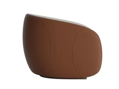 Fiona Dual Upholstery Armchair 3D model