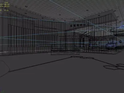 Exhibition - Area - 33X33-3DMAX2009-02 3D model
