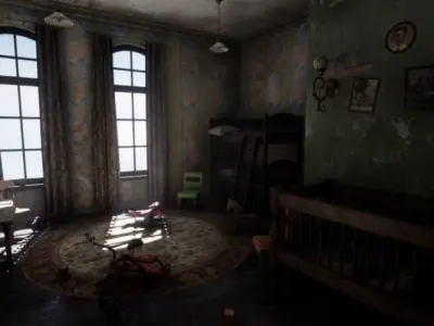 Resident Evil Haunted House Unreal Engine ready to use  3D model