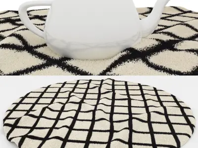 Rugs No 576 Low-poly 3D model