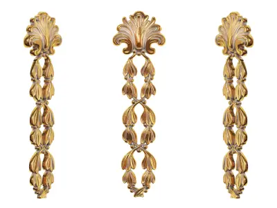 Classic carved 253 3D model