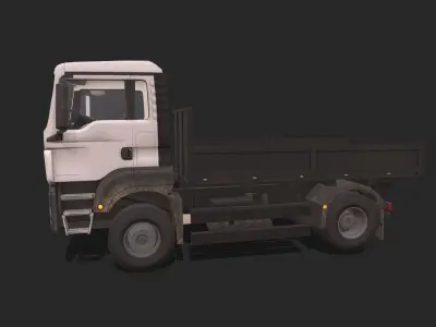 Truck  Low-poly 3D model