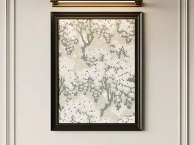 French style decorative painting 3D model