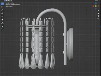 Chandelier Lamp 3D model
