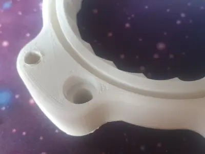 ThrottleBodySpacer with Spiral Mustang upgrade to 80mm or not 3D print model