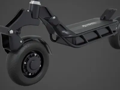 Nami Blast Electric scooter pbr 3D model