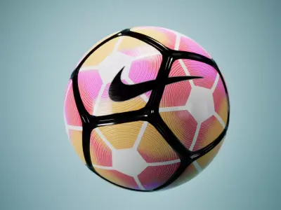 Serie A Tim 2016 - Italian League Match Ball - Nike 3D model 3D model