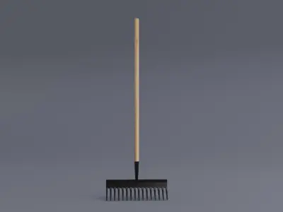 Rake Tool 3D model