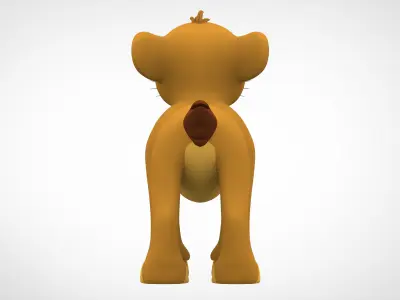 Tojo Cub Low-poly 3D model