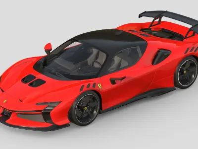 Ferrari SF90 XX Stradale 3D model