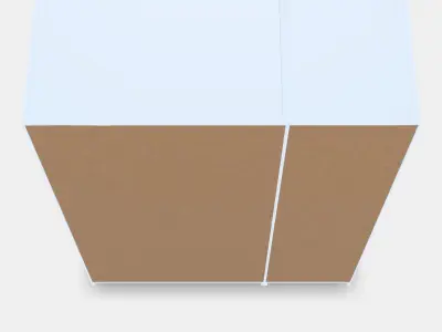 PAX - FORSAND Wardrobe combination 8 Low-poly 3D model