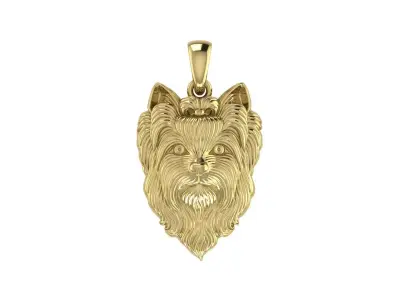 Yorkshire Pendant 3D print model