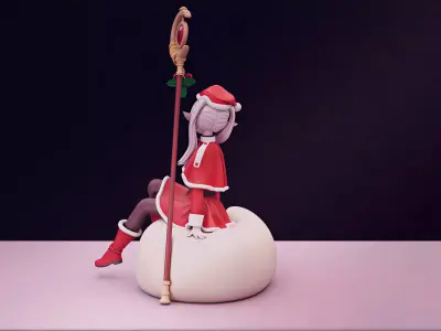 Frieren - Christmas Edition Ultra-Realistic 3D print model 3D print model