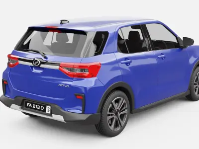 Perodua Ativa 3D model