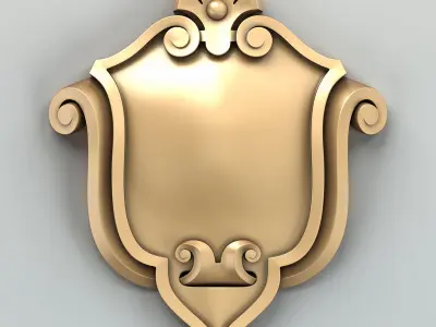 Cartouche 007 3D model
