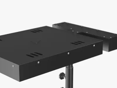 VEVOR Flash Dryer 16x16 Inch 1700W Flash Dryer Screen Printing 3D model