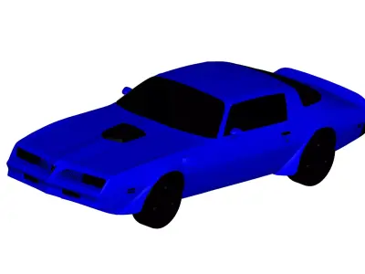 Pontiac Firebird  3D model