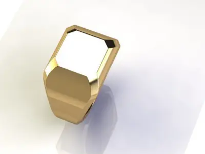 Signet Ring 3D print model buy
