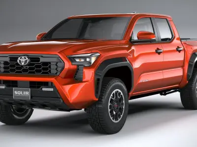 Toyota Tacoma TRD Off Road 2024 3D model
