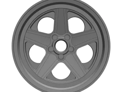AMG Penta 164 RIMS FOR HOTWHEELS 3D print model