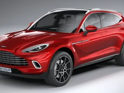 Aston Martin DBX 2021 3D model