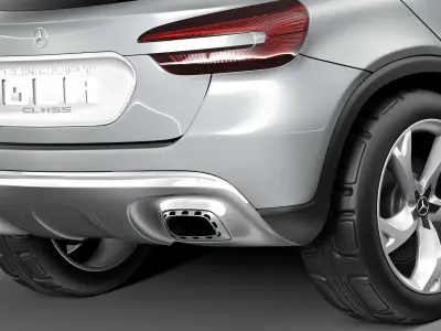 Mercedes-Benz GLA Concept 2013 3D model