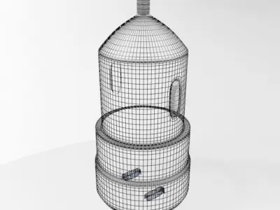 Car Charger 01 3D model