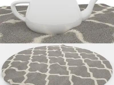 Rugs No 727 Low-poly 3D model