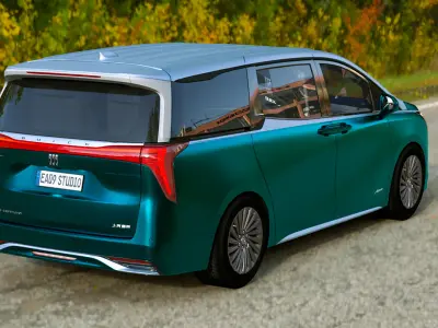 2024 Buick GL8 Century 3D model