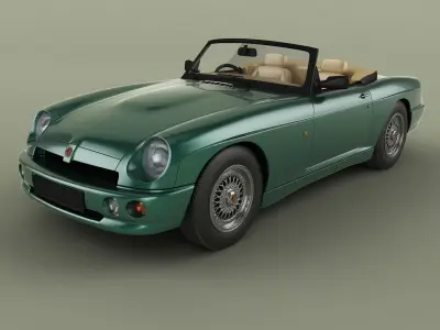 MG RV8 Hardtop 3D model